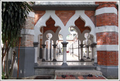 Masjid Jamek, one of the oldest mosques in Kuala Lumpur.