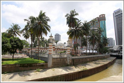 Masjid Jamek, one of the oldest mosques in Kuala Lumpur.