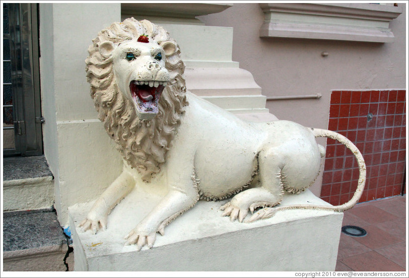 Lion, Arulmigu Mahamariamman Temple.