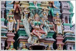 Woman figure, Arulmigu Mahamariamman Temple.