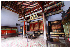 Middle Hall, Han Jiang Teochew Ancestral Temple.