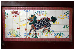 Dragon, Kuan Yin Teng (Temple of the Goddess of Mercy).