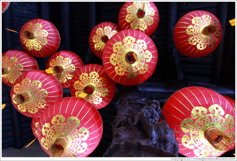 Lamps, Kuan Yin Teng (Temple of the Goddess of Mercy).