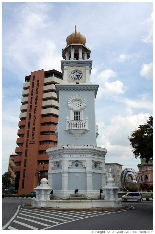 Queen Victoria Memorial Clocktower.