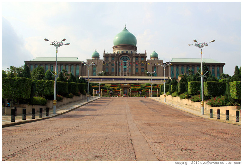 Perdana Putra, containing the Prime Minister of Malaysia's office complex.