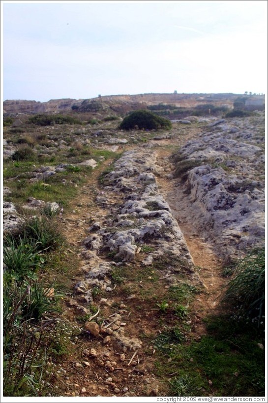 Clapham Junction cart ruts.