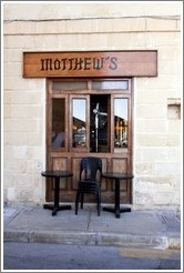 Matthew's Bar and Restuarant.
