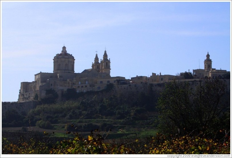 Mdina, the old capital of Malta.