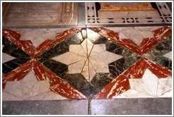 Cross of Malta, floor, St. Paul's Cathedral.