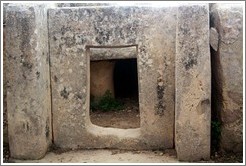 Mnajdra, a megalithic temple complex.