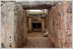 Mnajdra, a megalithic temple complex.