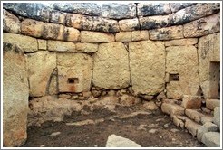 Mnajdra, a megalithic temple complex.