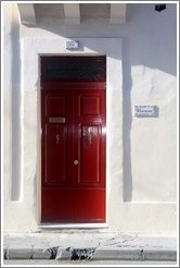 House with a "Wisconsin" nameplate.