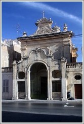 Church at the corner of Triq &#288;or&#289; Borg Olivier (George Borg Olivier Street) and Triq il-Kulle&#289;&#289; (College Street).