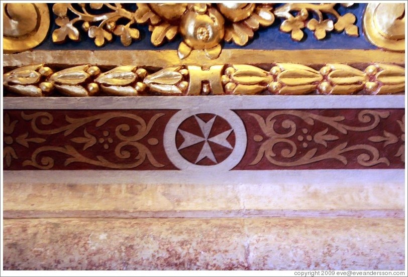 Maltese Cross, St. Johns Co-Cathedral (Kon-Katidral ta' San &#288;wann).