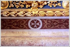 Maltese Cross, St. Johns Co-Cathedral (Kon-Katidral ta' San &#288;wann).