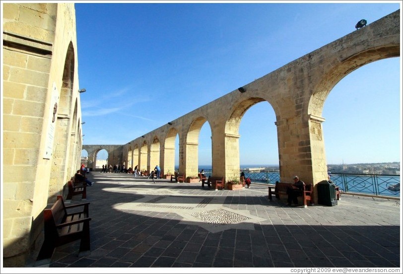 Upper Barrakka Gardens (Il-Barrakka ta' Fuq).