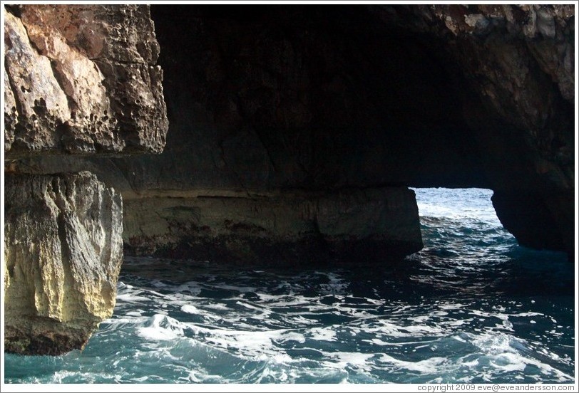 Blue Window, Temple Cave