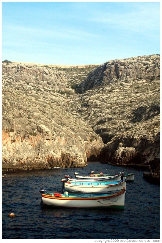 Boats in the bay.