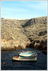 Boats in the bay.