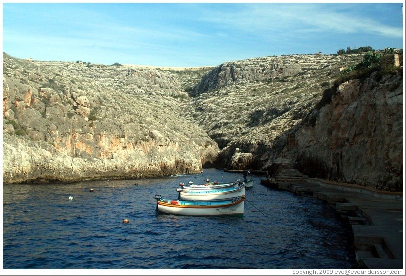 Boats in the bay.