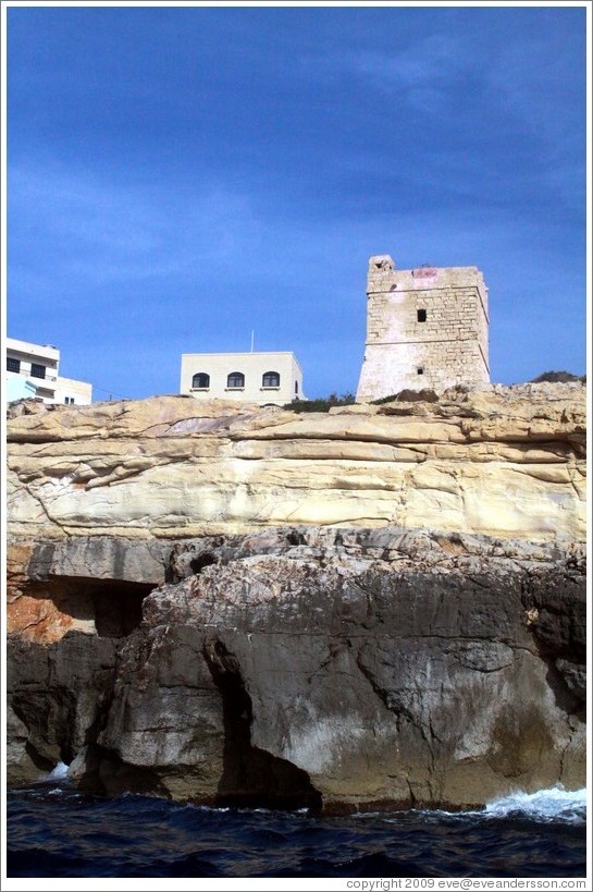 Military fort, built 700 years ago to guard against the Turkish.