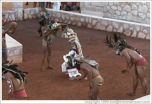 Ballgame.  Xcaret.