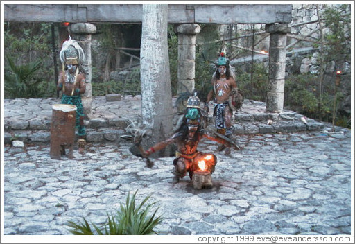 Performance.  Xcaret.