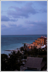 A neighboring hotel as viewed from our hotel room balcony.
