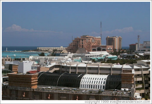 Jin says that Cancun is just like Las Vegas, with all the big hotels and the catering to tourists.
