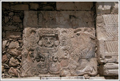 Carvings.  Chichen Itza.