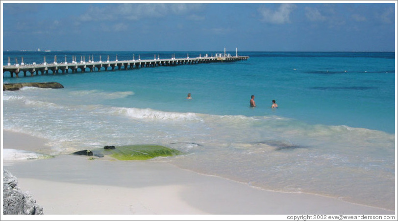 Beach at Fiesta Americana.