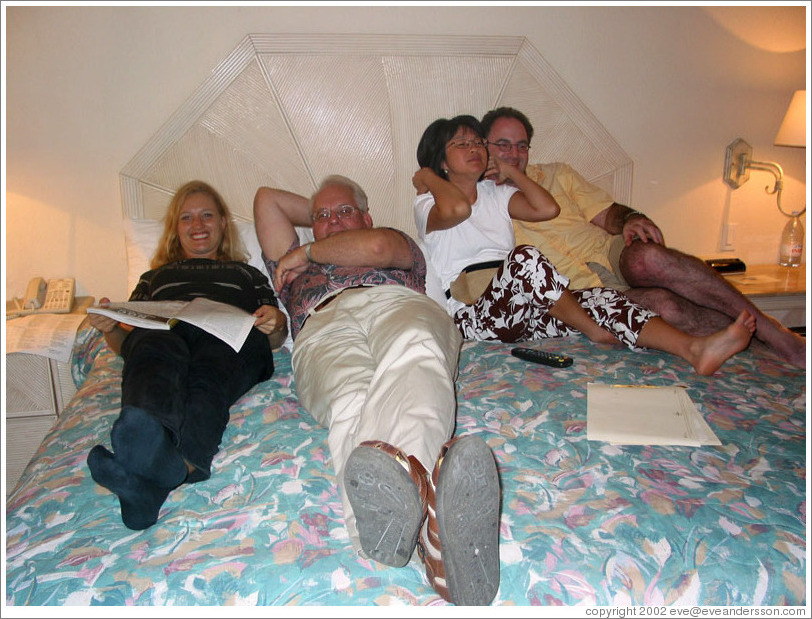 Eve, Andy, Trinh, and Eric.