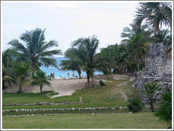 Beach at Tulum.