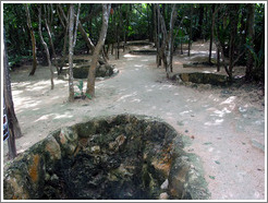 Cenotes.