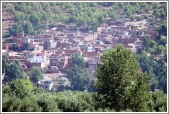 Berber village in the Atlas Mountains.