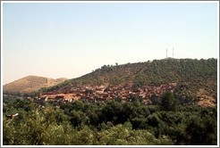 Berber Village in the Atlas Mountains.