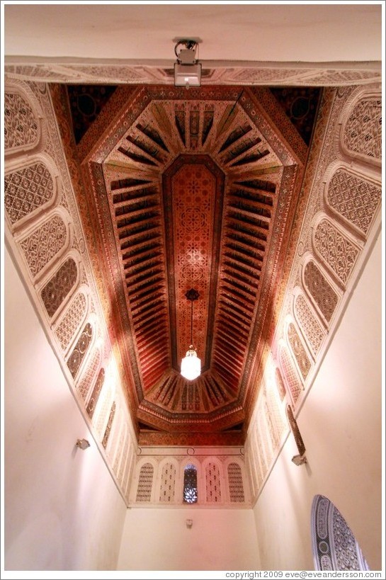 Ceiling, Bahia Palace.