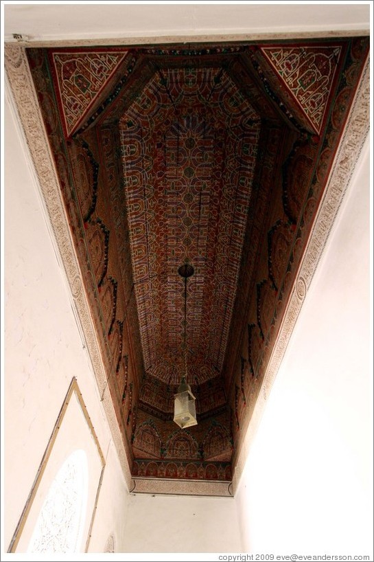 Ceiling, Bahia Palace.