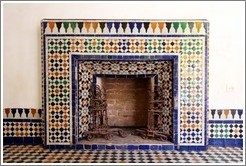 Fireplace, Bahia Palace.