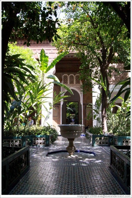 La Petite Riad, Bahia Palace.