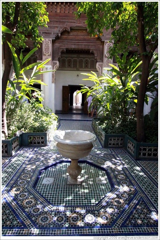 La Petite Riad, Bahia Palace.