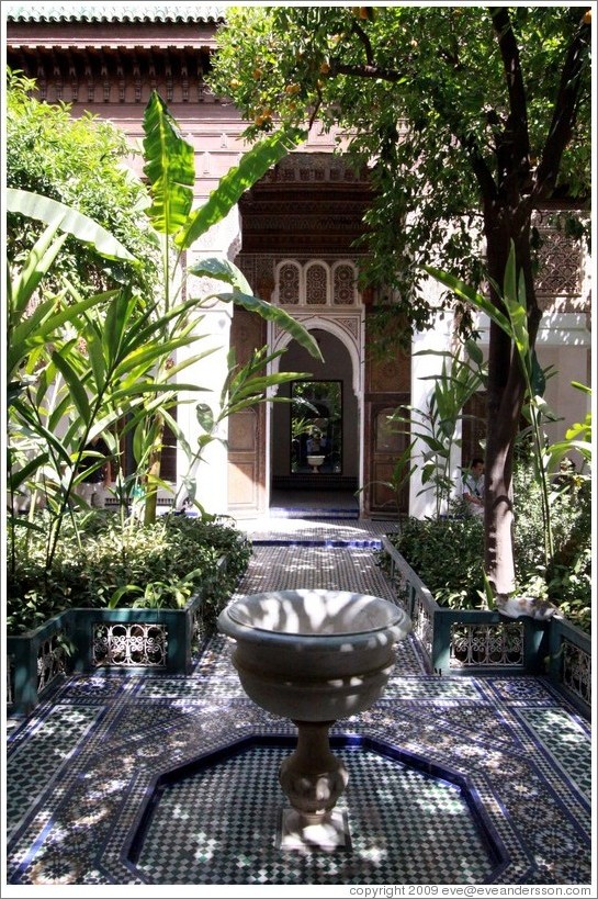 La Petite Riad, Bahia Palace.