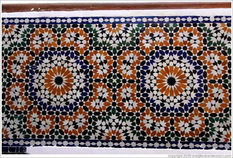 Pattern, Bahia Palace.