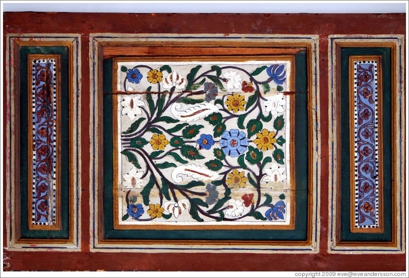 Flower pattern, Bahia Palace.