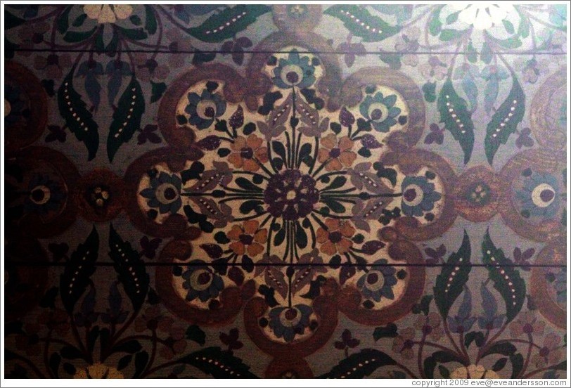 Flower pattern, Bahia Palace.