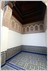 Room near La Petite Riad, Bahia Palace.