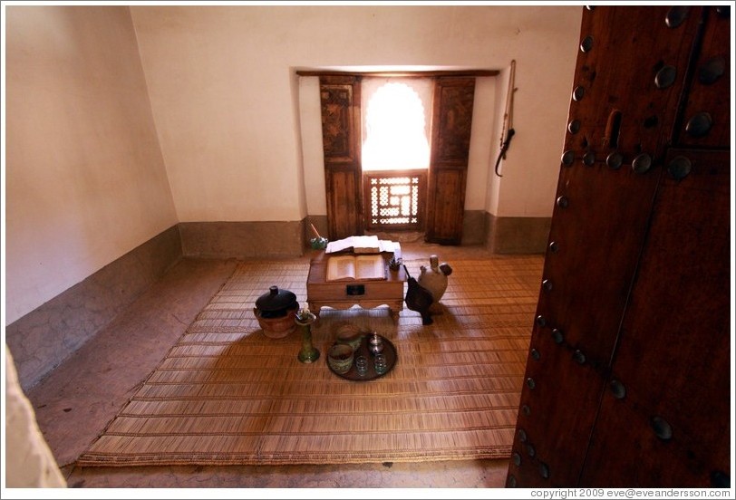 Student chambers, Ben Youssef Medersa.