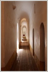 Hallway, student chambers, Ben Youssef Medersa.