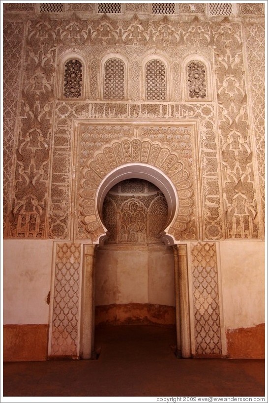 Doorway, Ben Youssef Medersa.